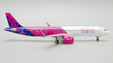 Wizz Air Abu Dhabi Airbus A321neo A6-WZB JC Wings LH4WAZ193 LH4193 Scale 1:400