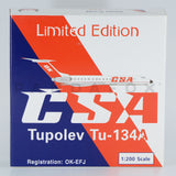 Czech Airlines Tupolev Tu-134A OK-EFJ Phoenix PH2CSA060 20059 Scale 1:200