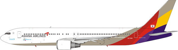 Asiana Airlines Boeing 767-300ER HL7248 Phoenix PH4AAR2112 11663 Scale 1:400