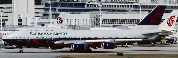 British Asia Airways Boeing 747-400 G-CIVE Landor Phoenix PH4BAW2116 04360 Scale 1:400