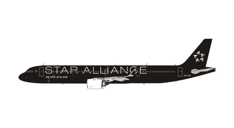 Air New Zealand Airbus A321neo ZK-OYB Star Alliance Phoenix PH4ANZ2324 11772 Scale 1:400