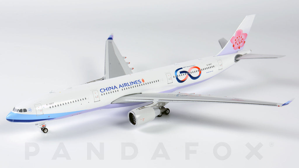 China Airlines Airbus A330-300 B-18317 60th Anniversary Phoenix PH4CAL1968 04293 Scale 1:400