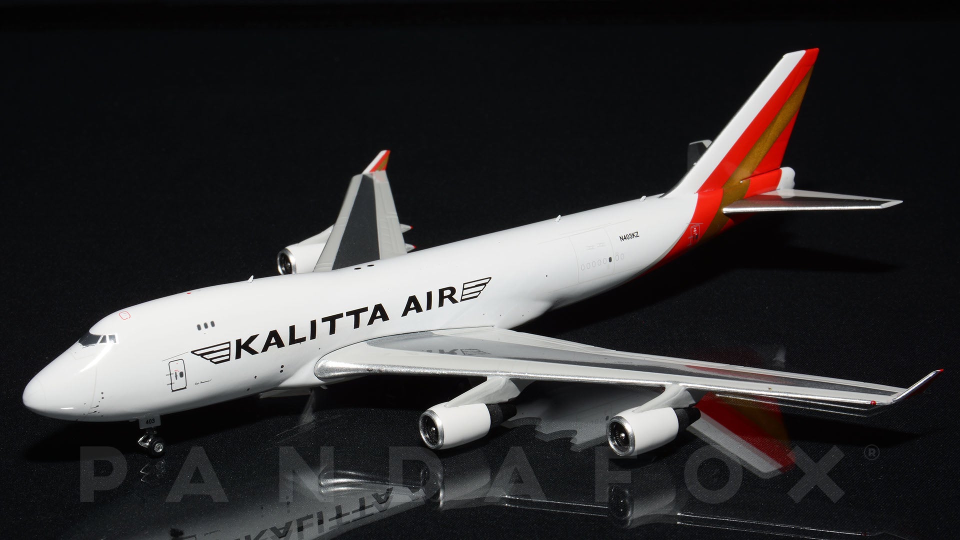 カリッタエア 747-400F N403KZ 1/400 Kalitta Air B747-400F Reg: N403KZ 1:400 JC Wings Diecast