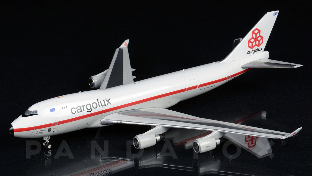 Cargolux Boeing 747-400F LX-NCL 70s Retro Livery Phoenix PH4CLX2078 11637 Scale 1:400