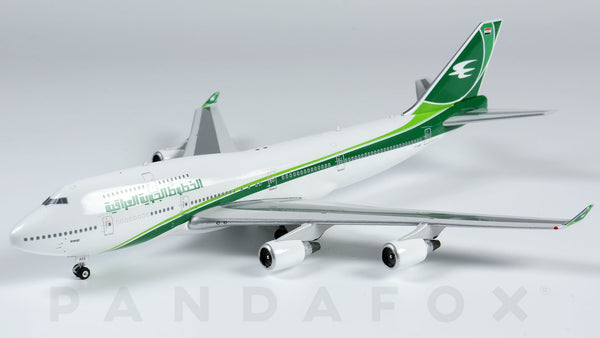 イラク航空 Iraqi Airways Boeing 747-400モデルプレー Iraqi Airways Boeing 747-400 YI-ASA Phoenix PH4IAW1344 Scale 1:400