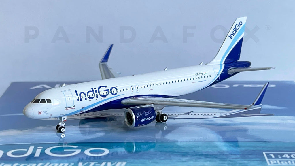 IndiGo Airbus A320neo VT-IVB Phoenix PH4IGO2141 11677 Scale 1:400