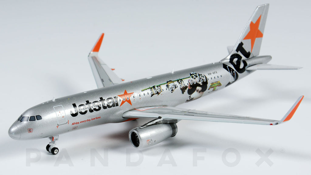 Jetstar Airbus A320 VH-VFX Kung Fu Panda 3 Phoenix PH4JST1539 04102 Scale 1:400