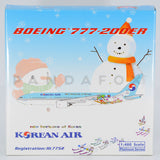 Korean Air Boeing 777-200ER HL7752 Pyeongchang 2018 Phoenix PH4KAL567 10469 Scale 1:400