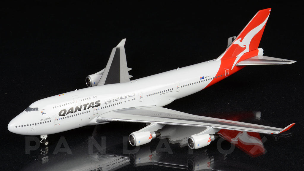 Qantas Boeing 747-400ER VH-OEJ Phoenix PH4QFA2084 04350 Scale 1:400
