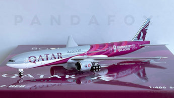 Qatar Airways Boeing 777-300ER A7-BEB Qatar FIFA World Cup 2022 Phoenix PH4QTR2132 04370 Scale 1:400