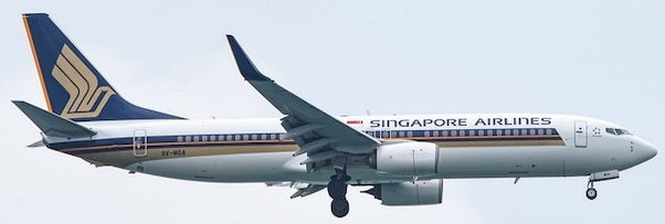 Singapore Airlines Boeing 737-800 9V-MGA Phoenix PH4SIA2118 04363 Scale 1:400