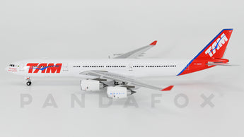 TAM Airbus A340-500 PT-MSN Phoenix PH4TAM765 10466 Scale 1:400