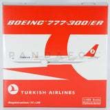 Turkish Airlines Boeing 777-300ER TC-JJB FC Barcelona Phoenix PH4THY508 10420 Scale 1:400