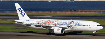 ANA Boeing 777-200ER Flaps Down JA745A Demon Slayer Kimetsu No Yaiba JC Wings SA4ANA015A SA4015A Scale 1:400