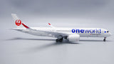 Japan Airlines Airbus A350-900 Flaps Down JA15XJ One World JC Wings SA4JAL003A SA4003A Scale 1:400