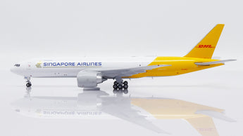 Singapore Airlines Cargo (DHL) Boeing 777F 9V-DHA JC Wings SA4SIA011 SA4011 Scale 1:400