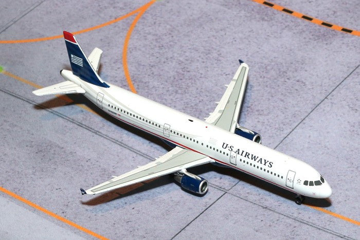 US Airways Airbus A321 N162UW GeminiJets GJUSA1398 Scale 1:400