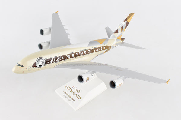 Etihad Airways Airbus A380 A6-APA Year Of Zayed 2018 Skymarks